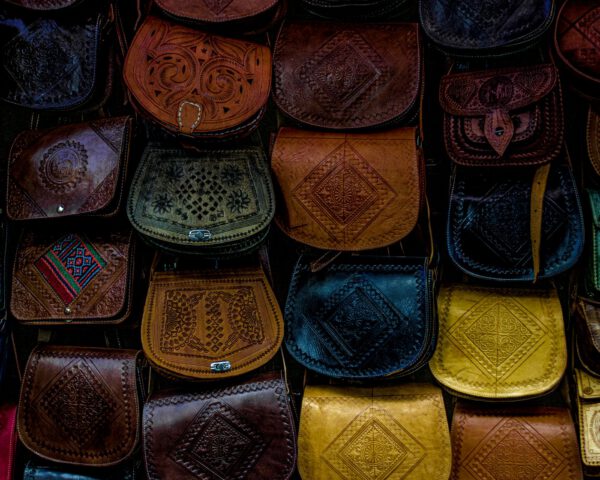 Compact Leather Camera Bag
