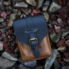 Leather Belt and Sling Bag