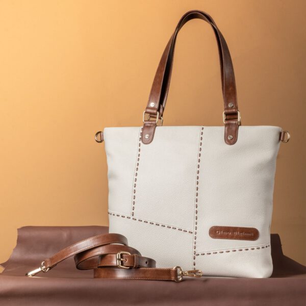 Elegant Leather Top-Handle Bag