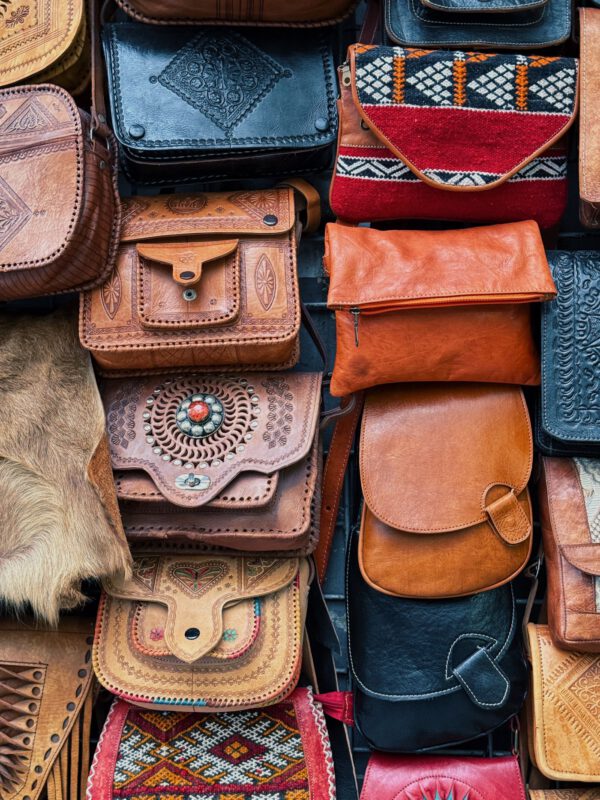 Compact Leather Camera Bag