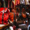 Compact Leather Camera Bag