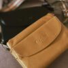 Structured Leather Handbag